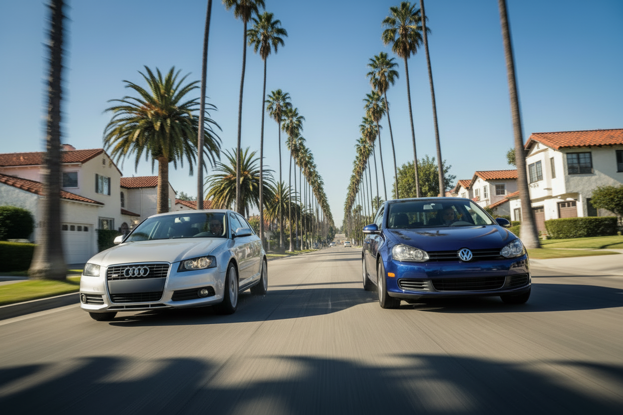 Admission d'air froid pour Audi A3 et VW Golf Jetta (2004-2008) 2.0L Turbo