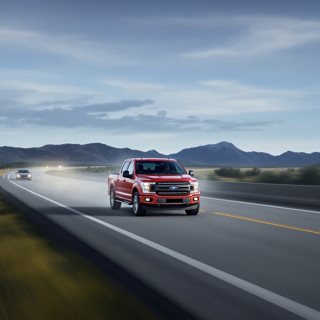 Cold Air Intake Kit for Ford F-150 (2017-2019) with 3.5L V6 Ecoboost Engine Red