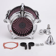 Air Cleaner Intake Filter Kit for Harley Sportster (1996-2023) Iron 883 (2009-2023) - Chrome