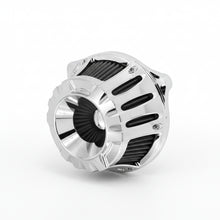 Air Cleaner Intake Filter Kit for Harley Touring Road King Glide (2008-2016) - Chrome CNC