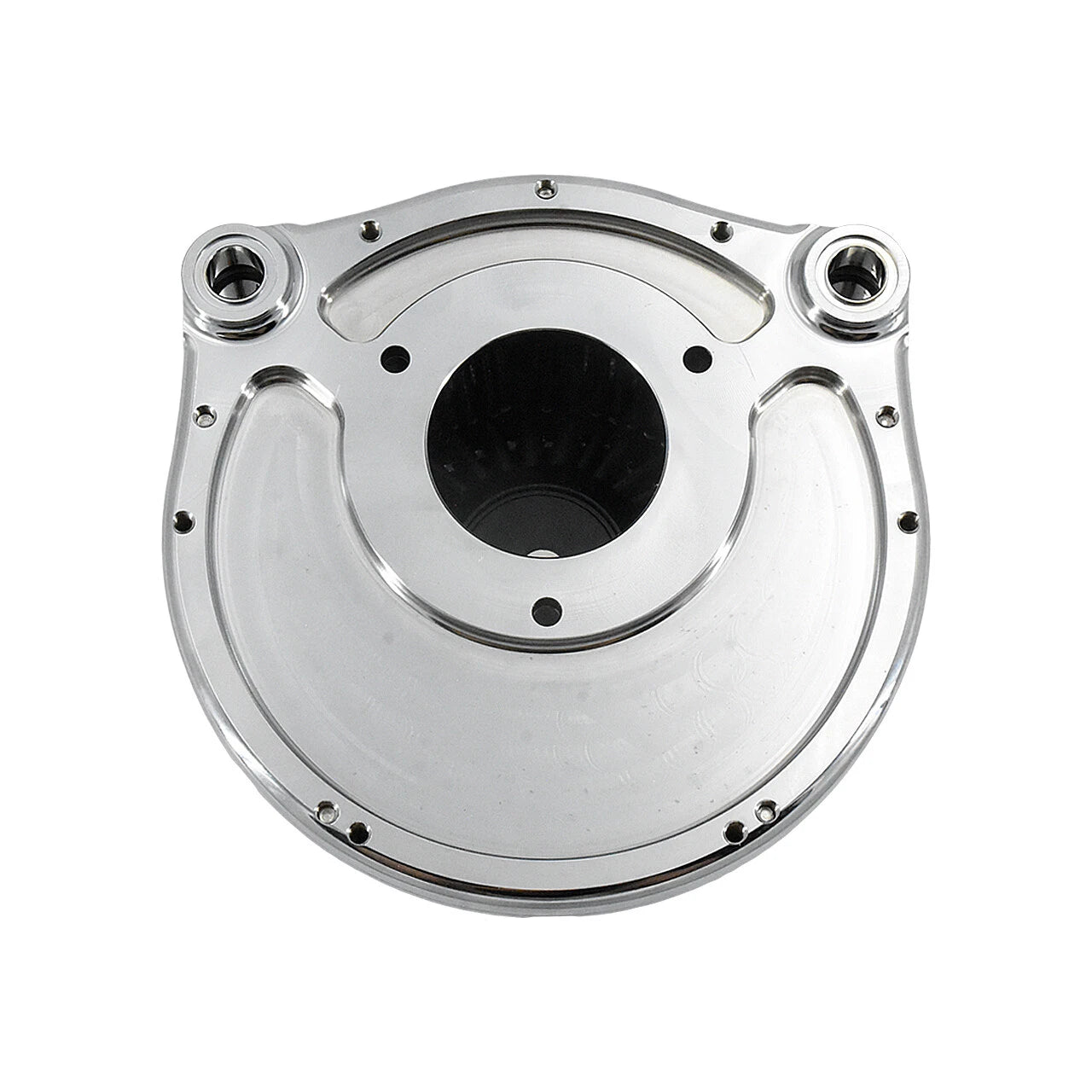 Air Cleaner Intake Filter Kit for Harley Touring Road King Glide (2008-2016) - Chrome CNC