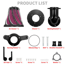 Air Cleaner Intake Filter Kit for Harley Touring Road King Glide (2017-2025) - Whirling 