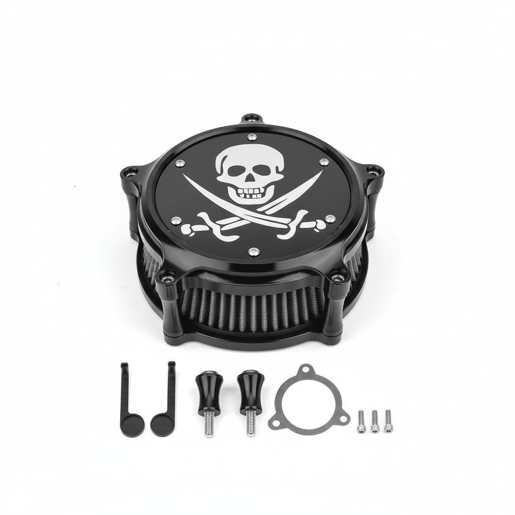 Air Cleaner Intake Filter Kit for Harley Touring Street Glide FLHX (2008-2016)
