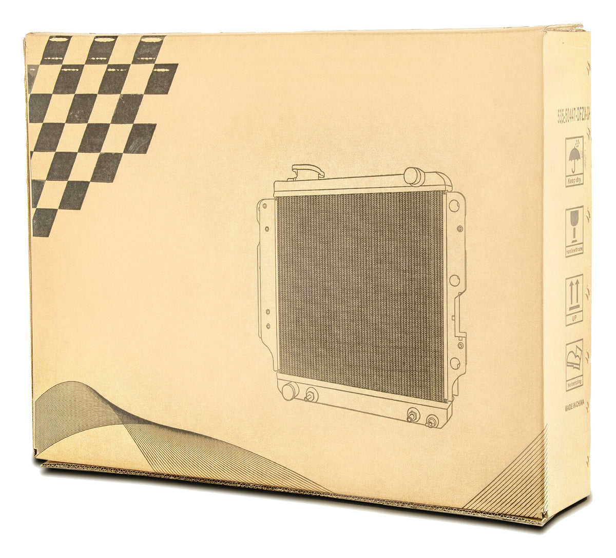Aluminum Radiator for Dodge Charger (1966-1969)