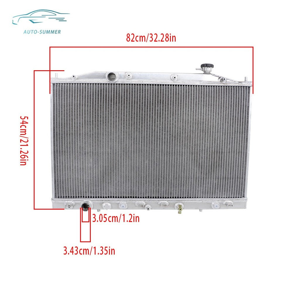 Aluminum Radiator for Honda Odyssey (2011-2017) 3.5L