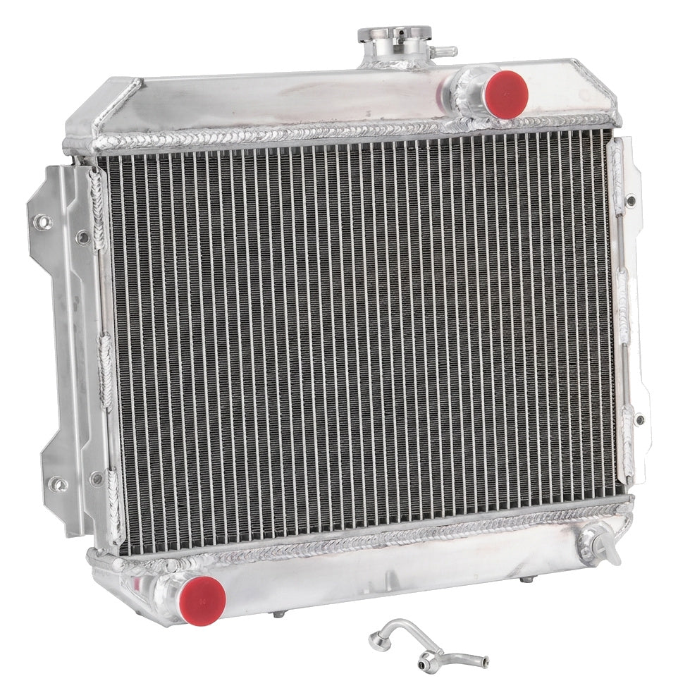 Aluminum Radiator for Toyota Corolla (1974-1983) 1.2L 1.6L 1.8L AT