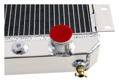 Aluminum Radiator for Toyota Land Cruiser (1960-1984) 3.9L 4.2L