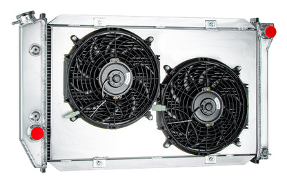 Aluminum Radiator with Shroud for Ford Thunderbird (1975-1978) 5.0L 5.8L 6.6L 7.5L