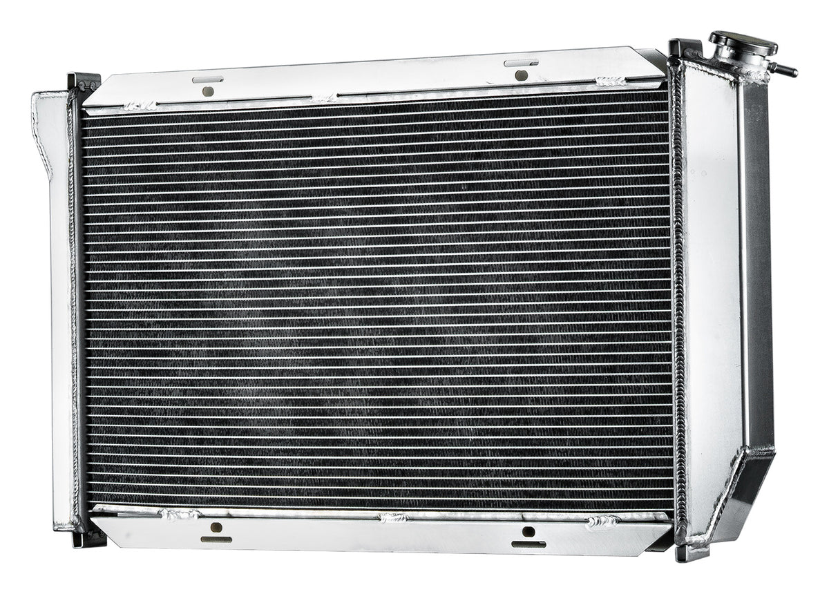 Aluminum Radiator with Shroud for Ford Thunderbird (1975-1978) 5.0L 5.8L 6.6L 7.5L