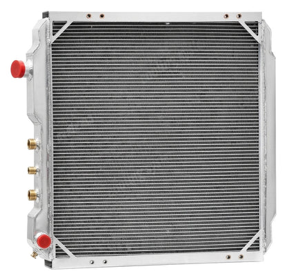 Aluminum Radiator with Shroud for Hummer H1 (1992-2001) 5.7L 6.2L 6.5L