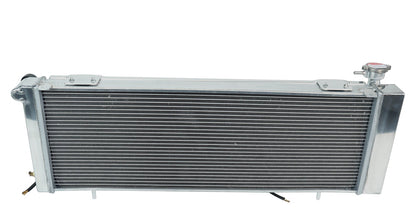 Aluminum Radiator with Shroud for Jeep Comanche (1991-1992) 2.5L 4.0L