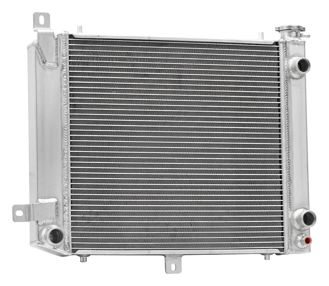 Aluminum Radiator with Shroud for Land Rover Discovery Defender (1989-1993) 2.5L