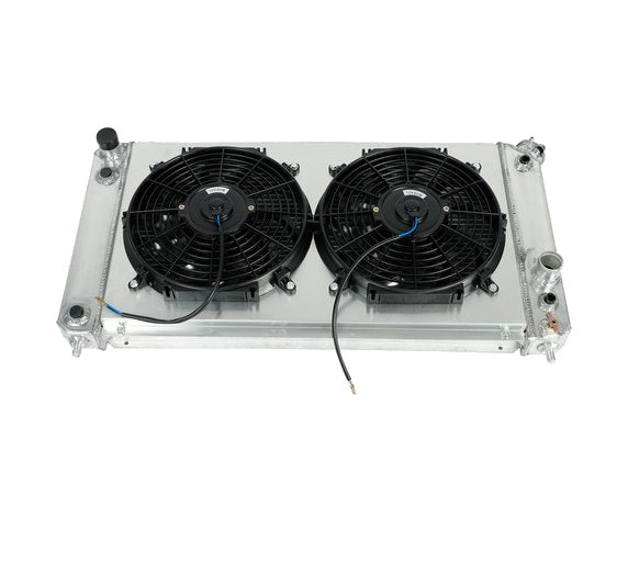 Aluminum Radiator with Shroud for Oldsmobile Bravada (1996-2001) 4.3L
