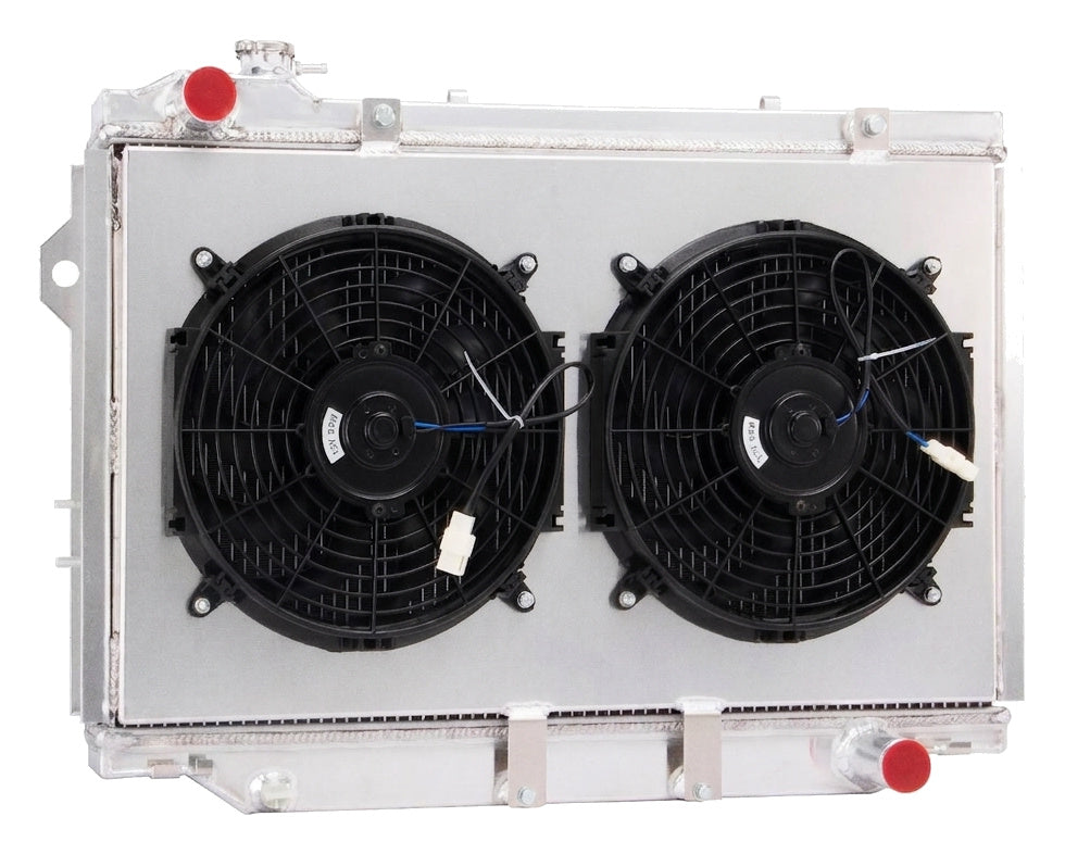Aluminum Radiator with Shroud for Toyota Land Cruiser (1991-1995) 4.2L