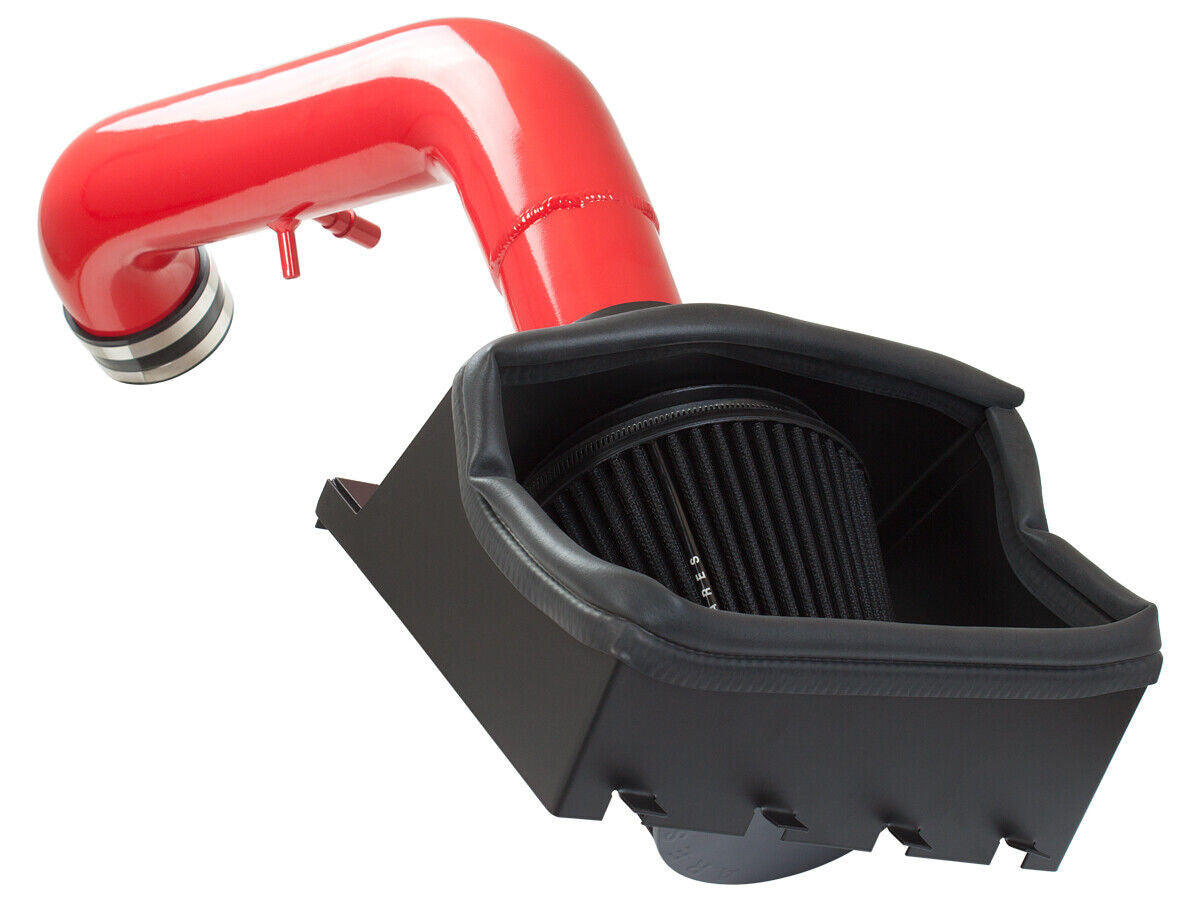 Cold Air Intake Kit with Heat Shield For Ford F150 (2011-2014) with 5.0L V8 Engine Red