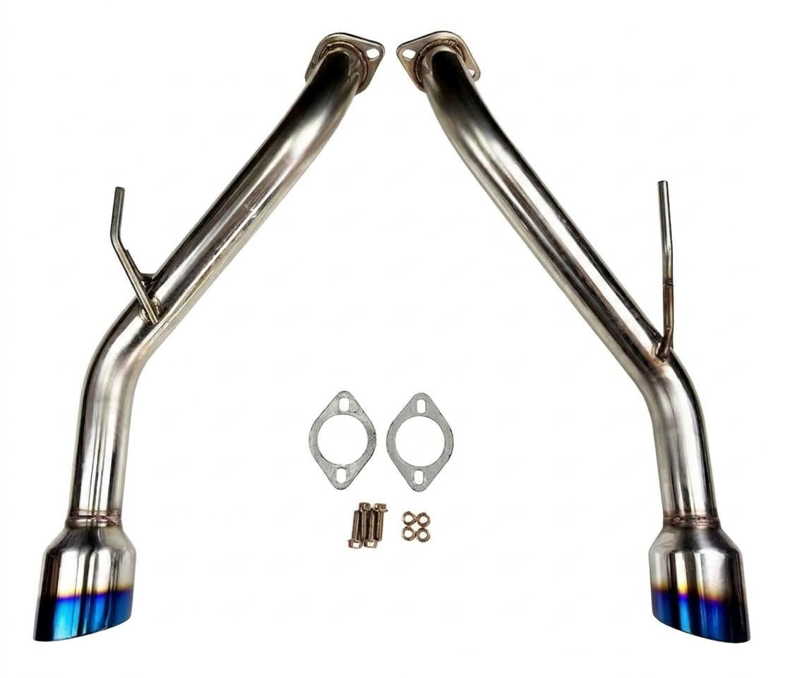 Axle Back Exhaust for Infiniti Q60 (2017-2022) 2.0L 3.0L