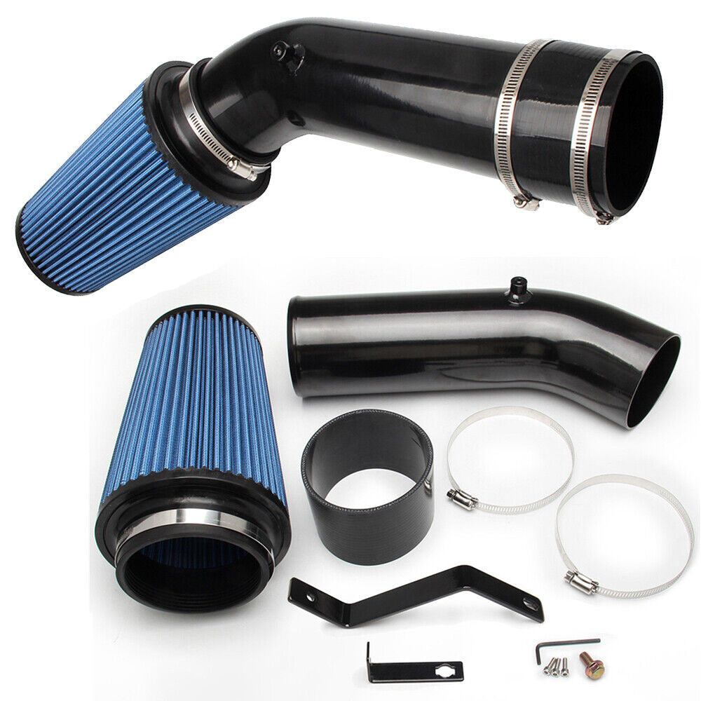 Black Polish Cold Air Intake for Ford F250 F350 F450 ( 1999-2003) 7.3L Diesel Engine