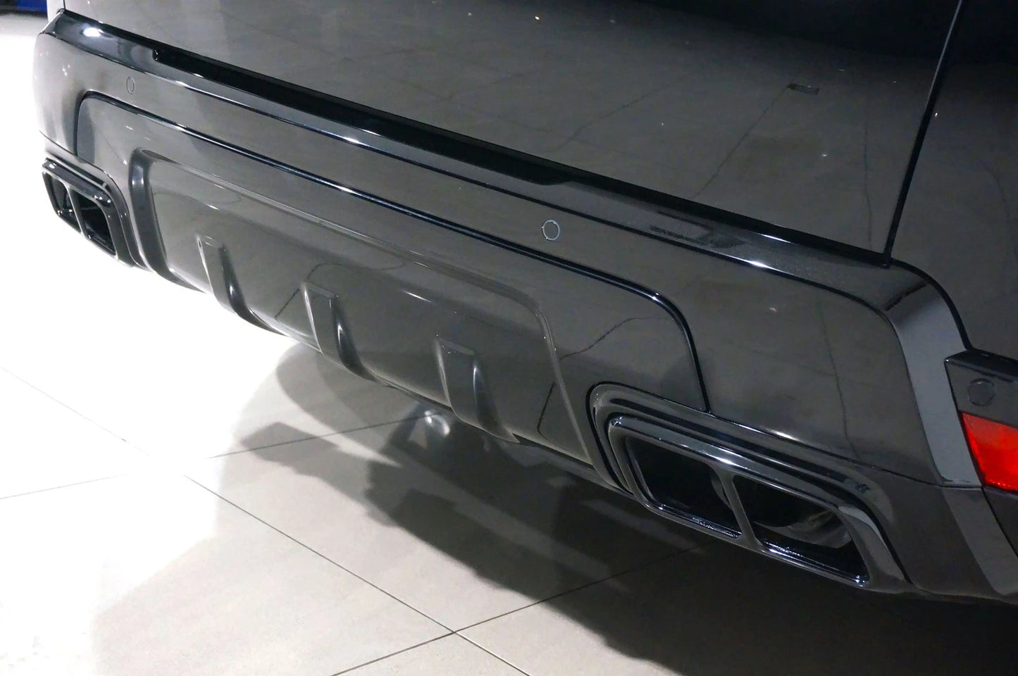 Black Exhaust Tips Covers For Range Rover Sport L494 (2018-2022)