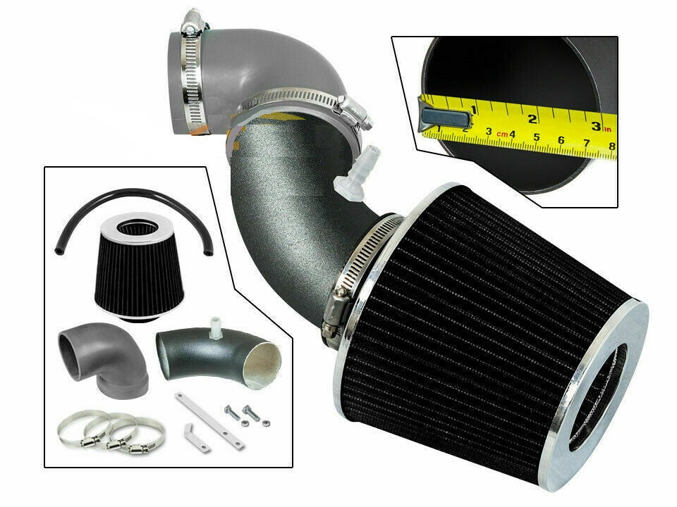 Performance Air Intake for Honda Jazz/Fit (2006-2008) with 1.5L L4 Engine Black