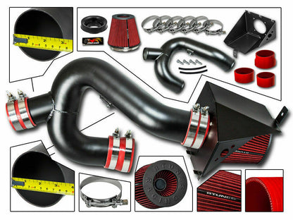 Cold Air Intake Kit for Ford F150 (2012-2014) with 3.5L V6 EcoBoost Engine Black