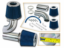 Blue Cold Air Intake for Ford F150/Bronco (1988-1996) 5.0L/5.8L V8 Engines (F150s & Broncos with No MAF sensor only)