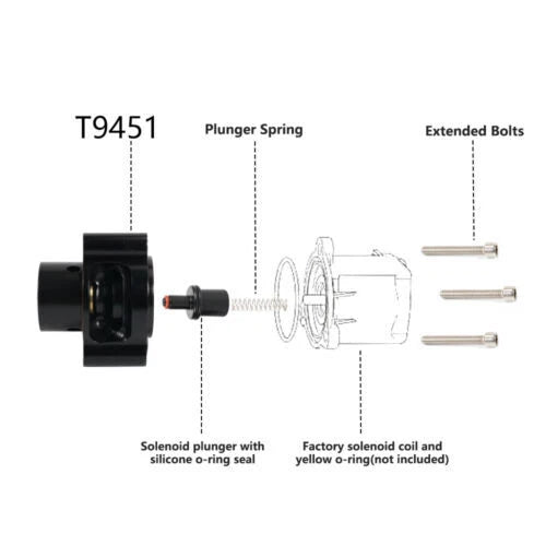 Blow off Valve Diverter for Audi TT (2006-2014) 2.0L