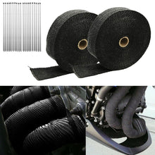50 FT Thermal Wrapping Black Heat Tape for Exhaust Manifold Header