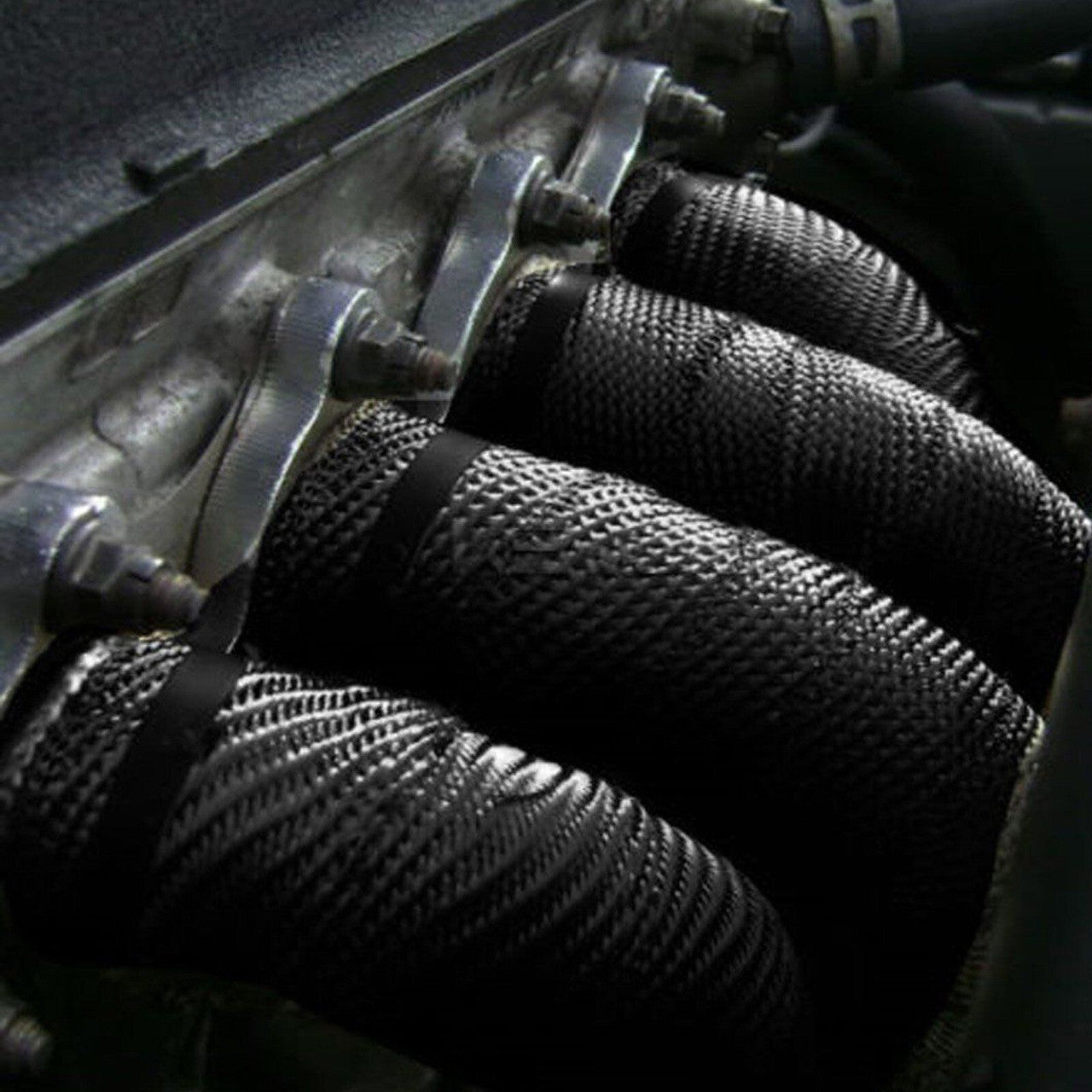 50 FT Thermal Wrapping Black Heat Tape for Exhaust Manifold Header