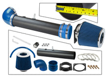 Blue Grey Coated Cold Air Intake for Ford F150 (1997-2003) 4.2L V6 Engine