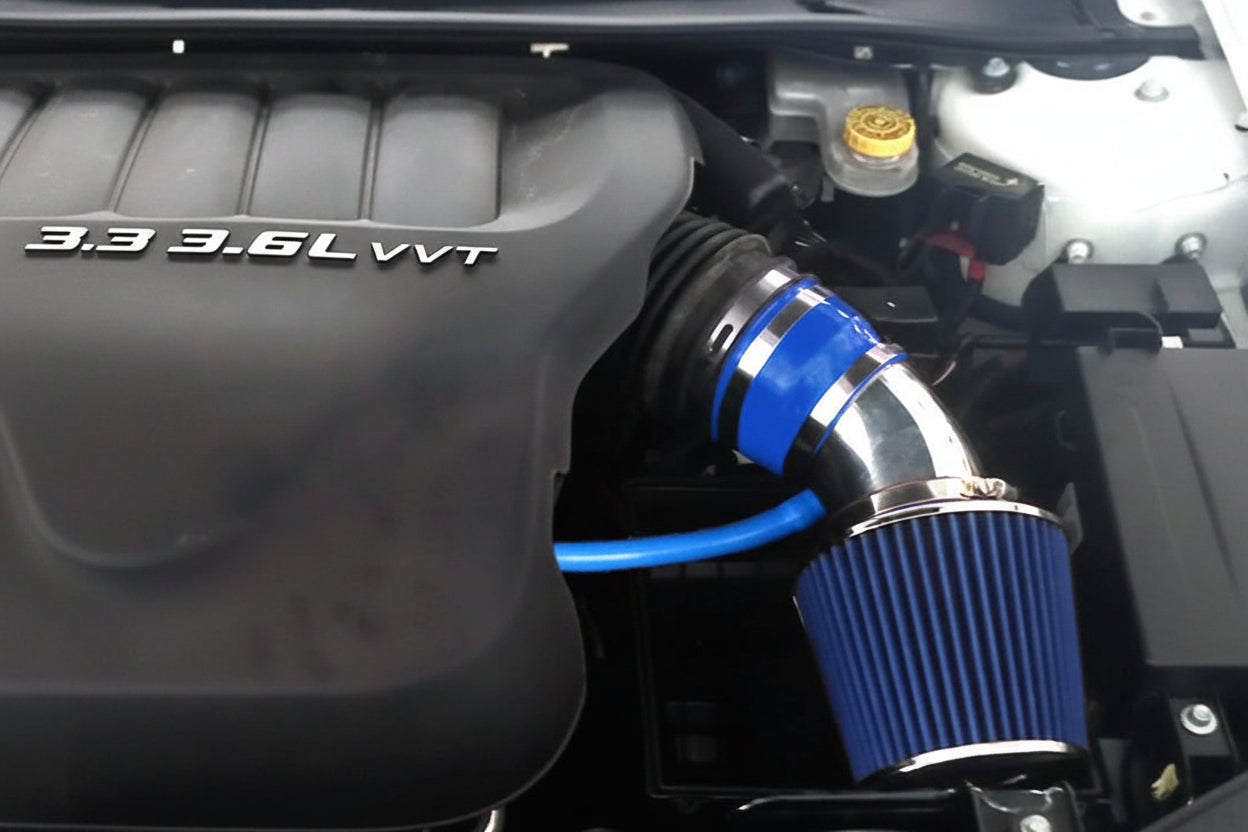 Performance Air Intake for Chrysler 200 (2011-2014) with 3.6L V6 Engine Blue