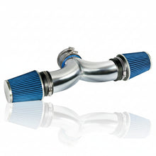 Dual Twin Air Intake Kit For Chevy Corvette (1997-2000) C5 with 5.7L V8 Engine Blue