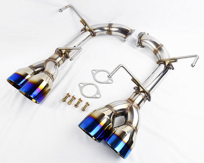 Stainless Steel Axle Back Muffler For Subaru WRX & STi (2015-2021) Burned Tips
