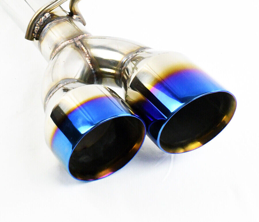 Stainless Steel Axle Back Muffler For Subaru WRX & STi (2015-2021) Burned Tips