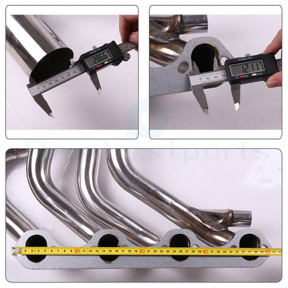 Stainless Steel Headers For Ford F150/F250/BRONCO (1987-1996) with 5.8 351 V8 Engine