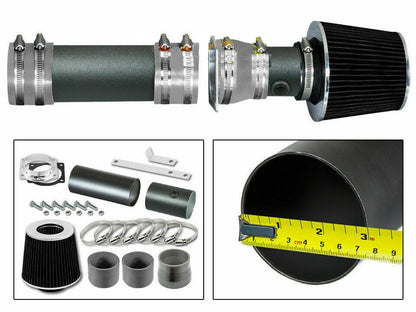 Performance Air Intake for Ford Bronco (1994-1996) w/MAF 5.0L 5.8L V8 Engines Black