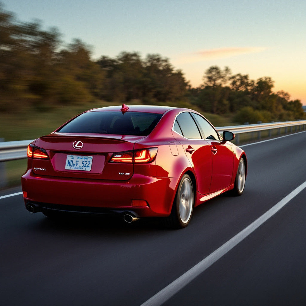 Cold Air Intake Kit for Lexus IS 250/350 (2005-2013) with 2.5L / 3.5L V6 Engine Red