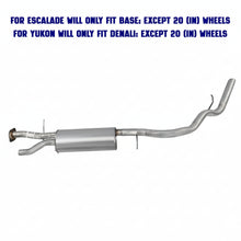 Cat Back Exhaust Kit for Cadillac Escalade & GMC Yukon (2001-2006) 6.0L  