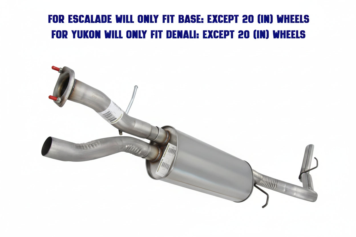 Cat Back Exhaust Kit for Cadillac Escalade & GMC Yukon (2001-2006) 6.0L  