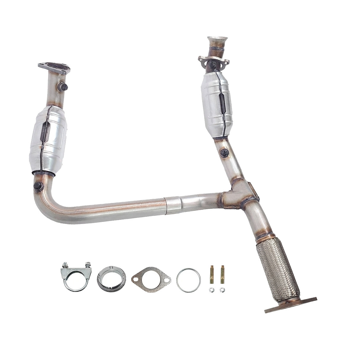 Catalytic Converter for Chevrolet Trailblazer (2006-2009) 5.3L 6.0L Front & Rear