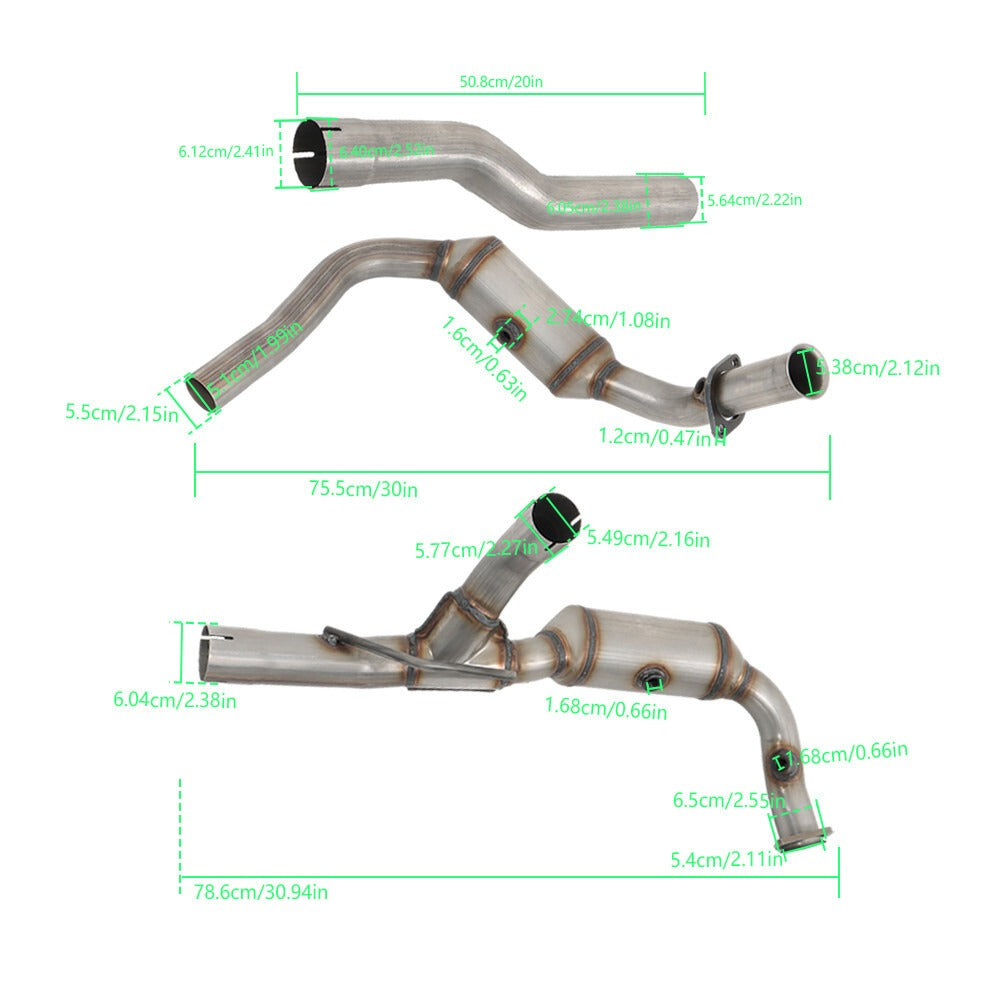 Catalytic Converter for Dodge Nitro (2007-2012) 3.7L