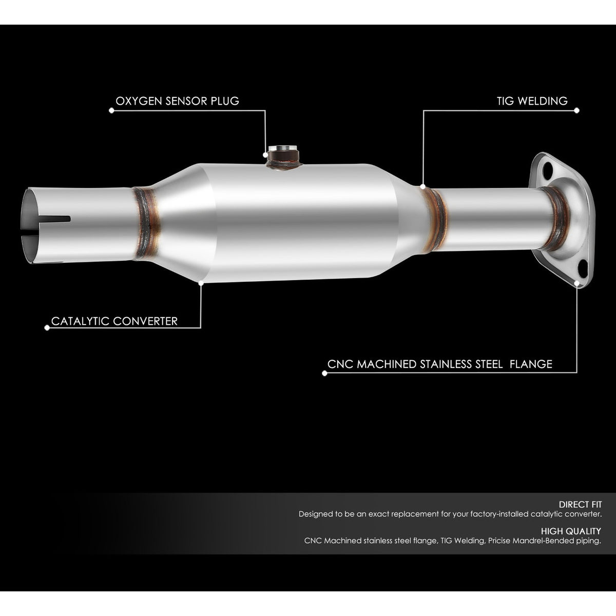 Catalytic Converter for Ford Escape (2009-2012) 2.5L