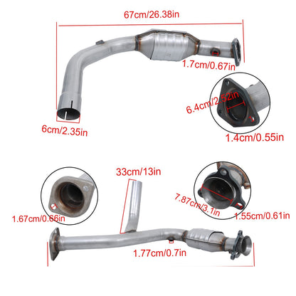 Catalytic Converter for GMC Sierra (2007-2008) 4.3L 4.8L 5.3L 6.0L