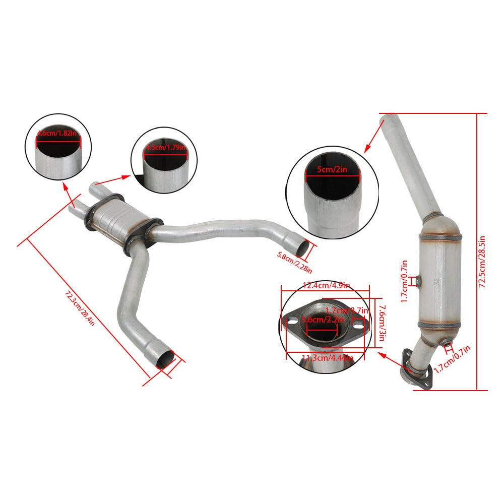 Catalytic Converter for Lincoln LS (2003-2006) 3.9L