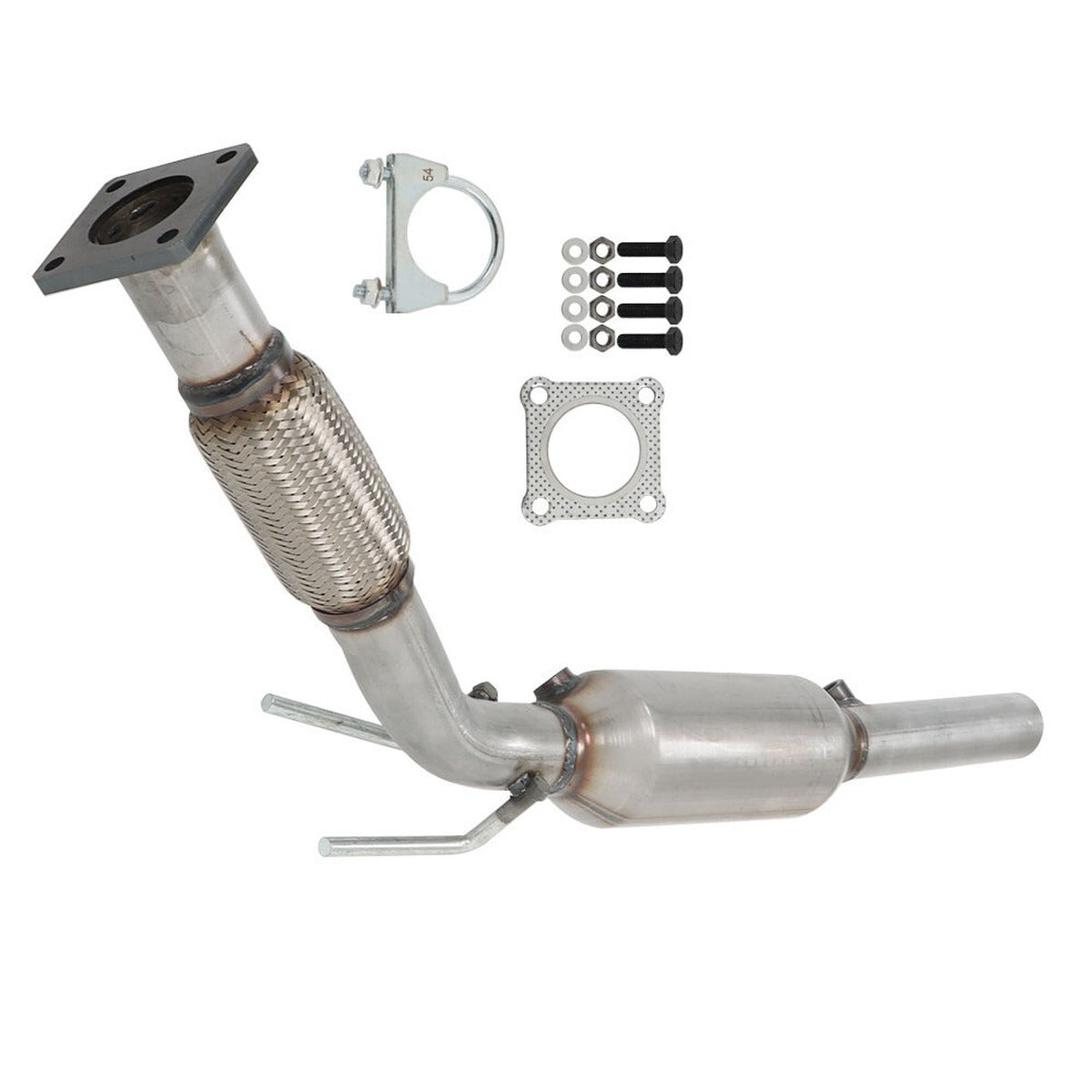 Catalytic Converter for Volkswagen Golf (2010-2011) 2.5L Front