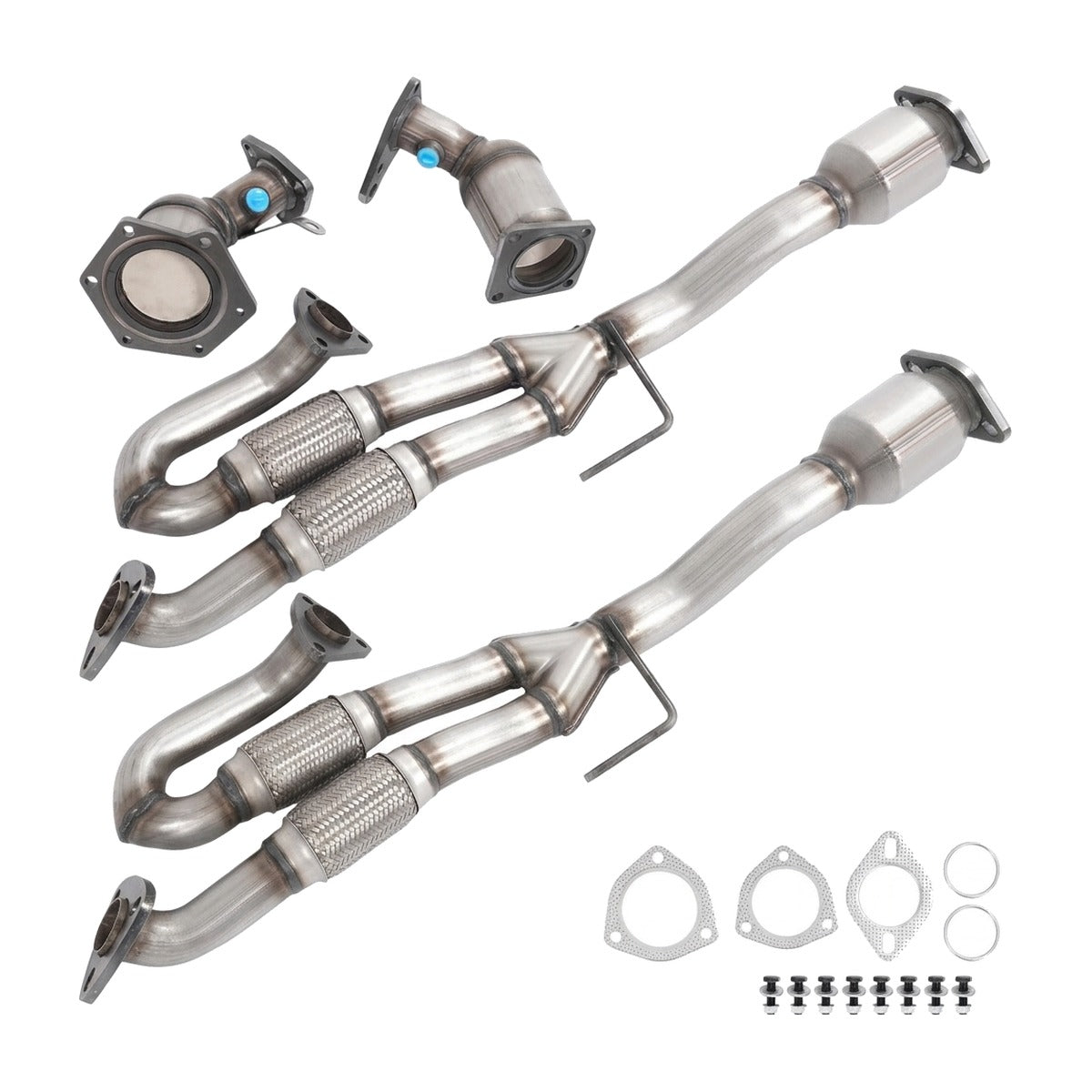 Catalytic Converter Set for Nissan Maxima (2009-2014) 3.5L Front & Rear