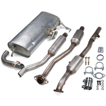 Catalytic Converter with Resonator and Muffler for Mitsubishi Lancer (2009-2011) 2.0L 2.4L