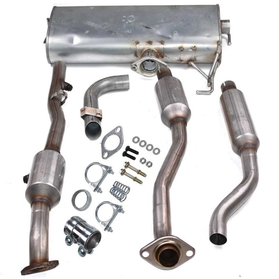 Catalytic Converter with Resonator and Muffler for Mitsubishi Lancer (2009-2011) 2.0L 2.4L