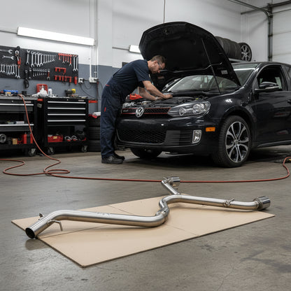 Catback Exhaust for Volkswagen Golf GTI MK6 ( 2010-2014) 2.0L