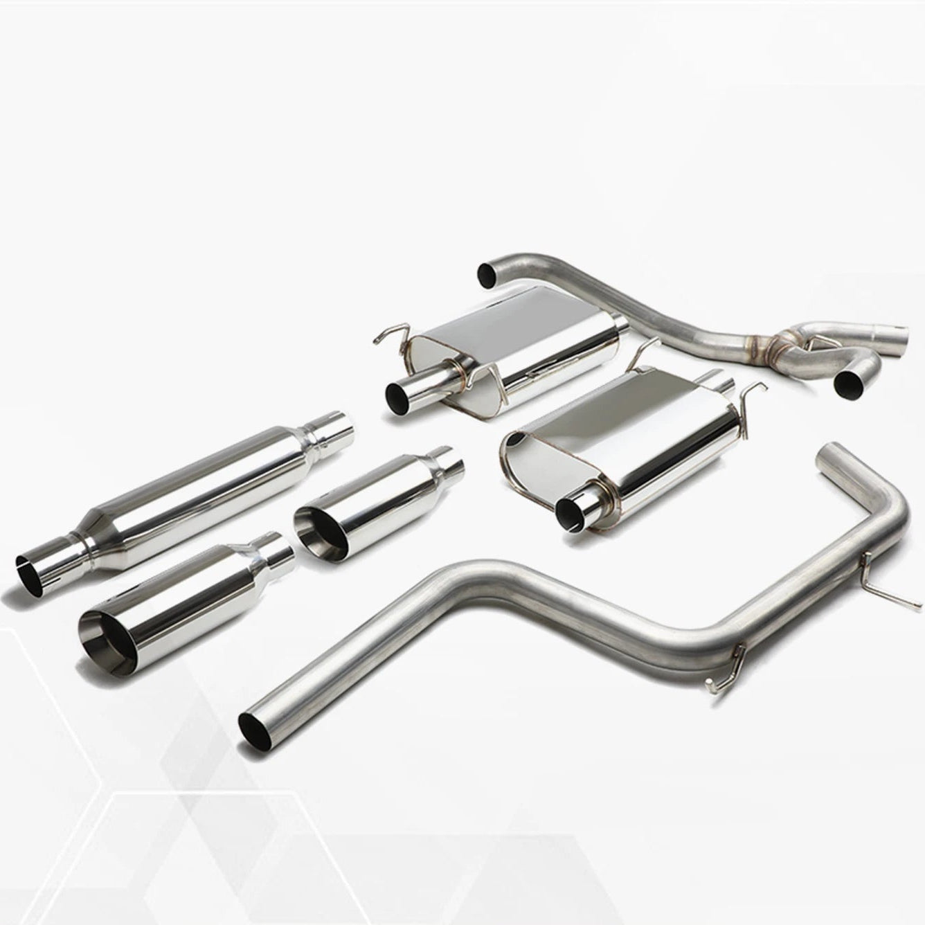 Catback Exhaust Kit for Chevy Monte Carlo Impala Pontiac Grand Prix  (1997-2005) 3.8L 5.3L