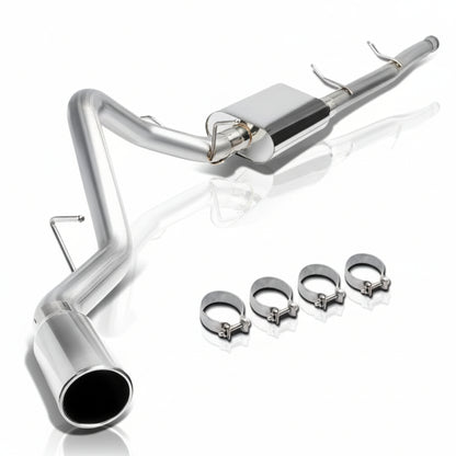 Catback Exhaust Muffler for Chevrolet Silverado GMC Sierra (2007-2013) 4.8L 5.3L 6.0L